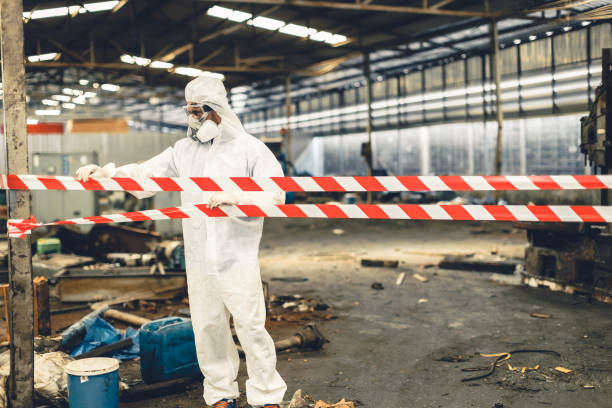Professional Odor Removal technician working in Carbonado, WA